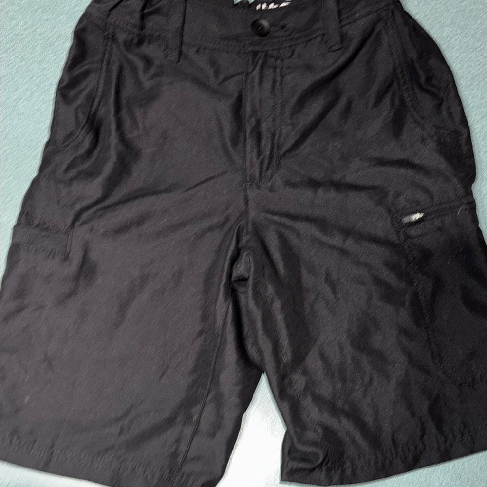 Men's Black Cargo Shorts